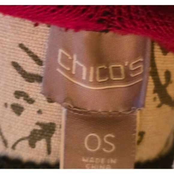 Elegant Red and Black Women's Wrap Shawl - Picture 6 of 6